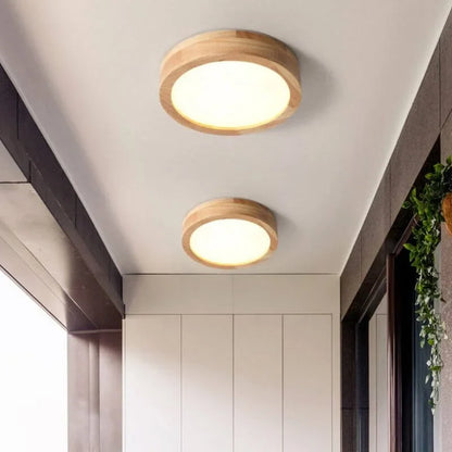 Lampa stołowa LED z drewna i akrylu, 12W, ciepłe lub neutralne światło