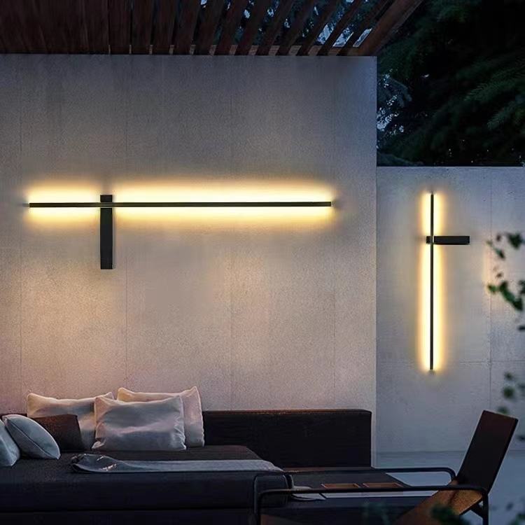 Zewnętrzna lampa ścienna LED 220V do montażu na elewacji budynków