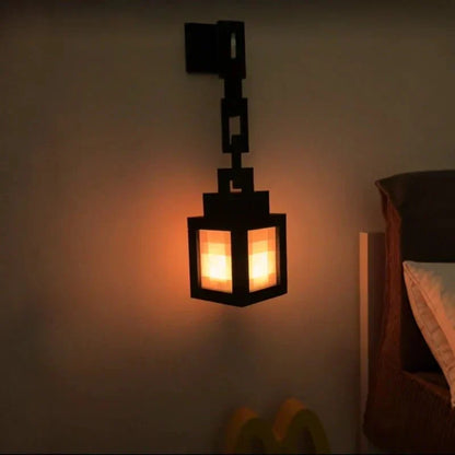 Lampka Nocna LED Pixel Retro z Funkcją Ładowania USB do Pokoju i Biurka