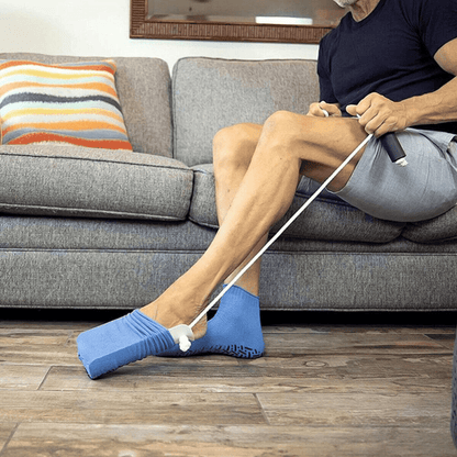 Sock aid with cords