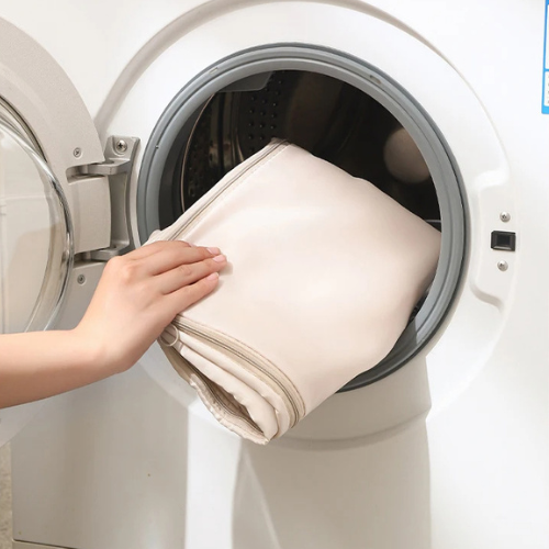 Worek kompresyjny do przechowywania ubrań i tekstyliów z systemem zamykania