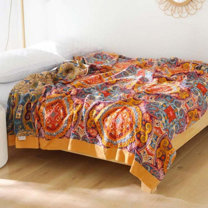 Oboustranná boho deka