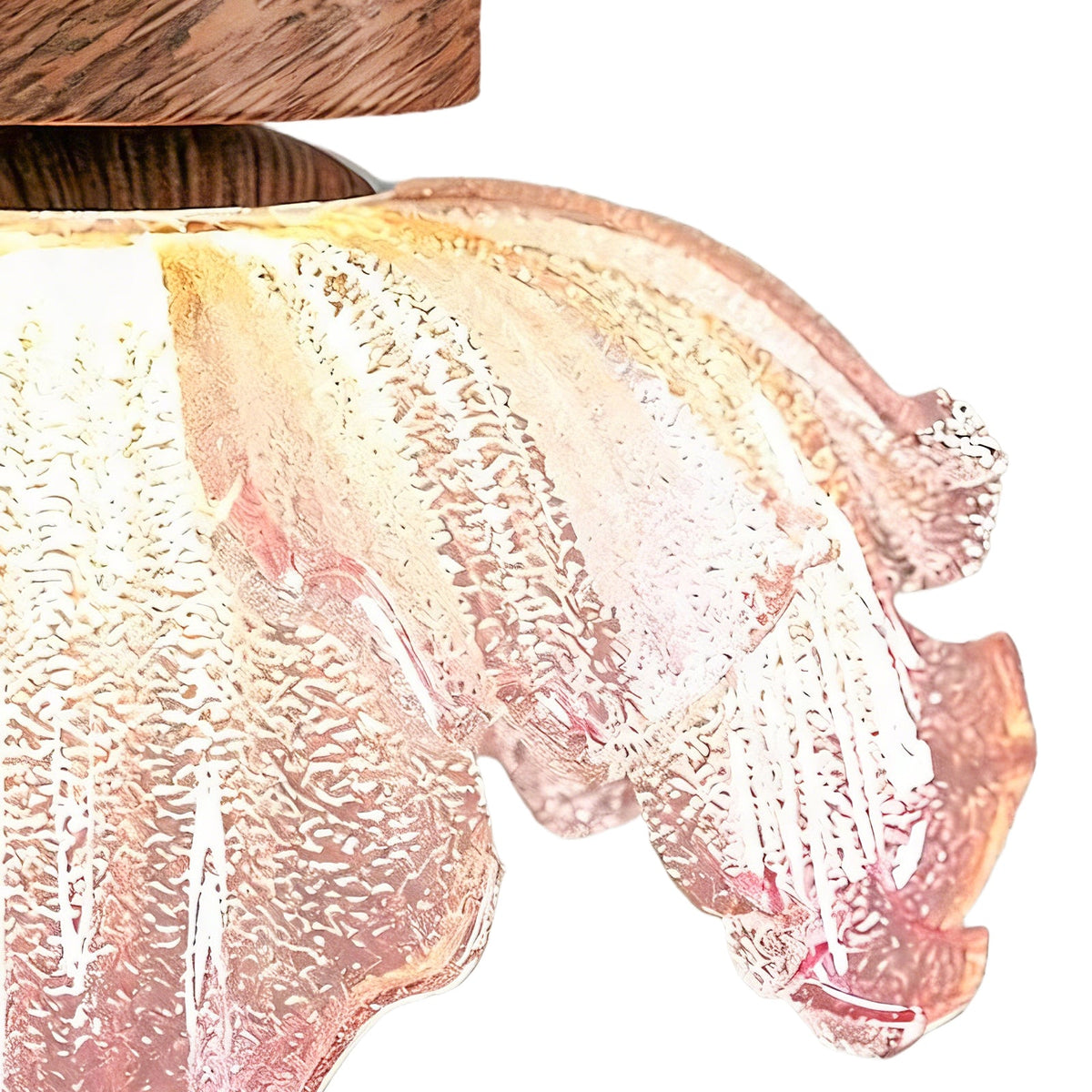 Plafonnier LED en forme de fleur