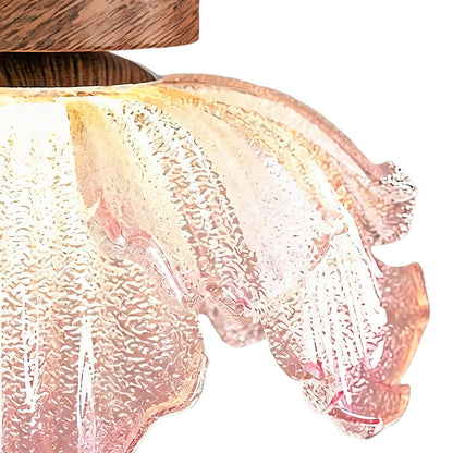 Plafonnier LED en forme de fleur