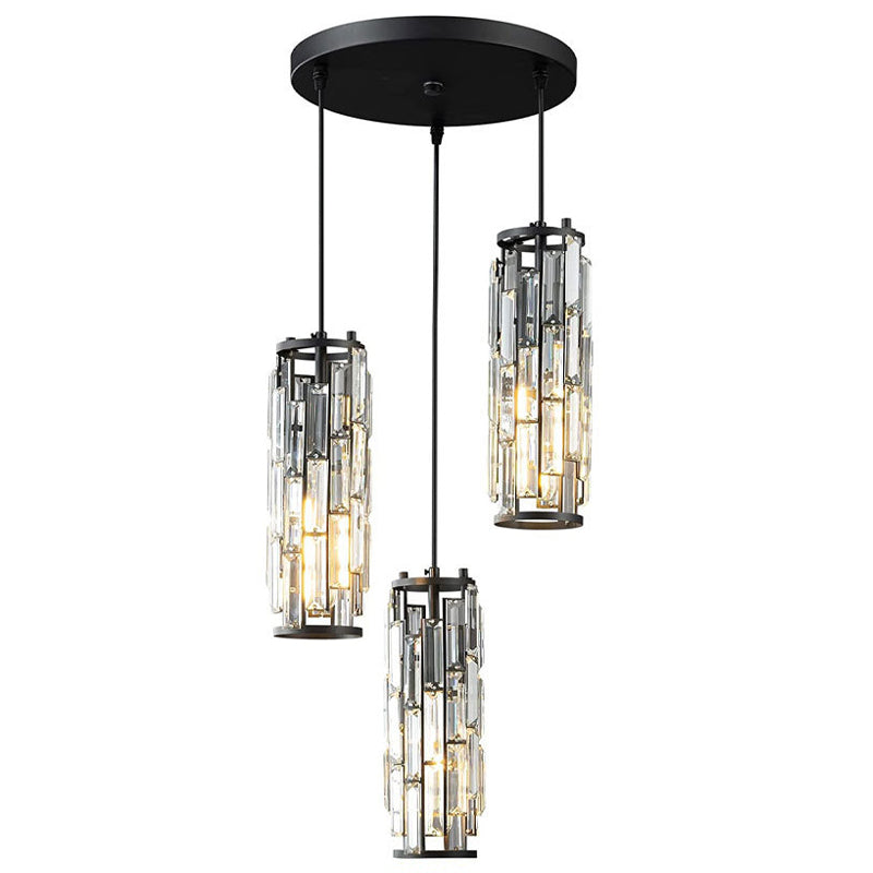 Crystal pendant lamp