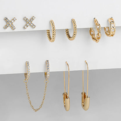 Boucles d’oreilles pendantes en forme de cœur avec zircon cubique