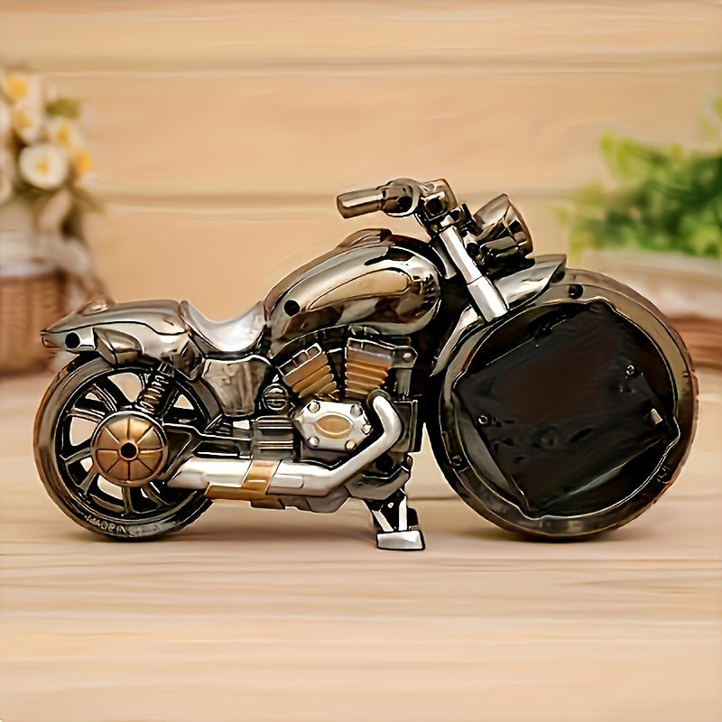 Budík s motivem motocyklu