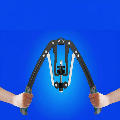 Hydrauliczny Trenażer Ramion z Regulowanym Oporiem 10–200 kg do Ćwiczeń Górnych Partii Ciała