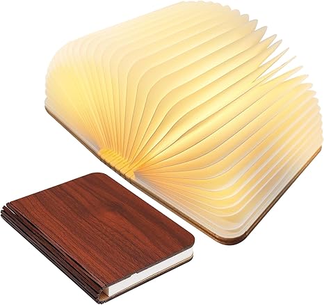LED Lampka w kształcie książki z czujnikiem dotyku i zasilaniem USB