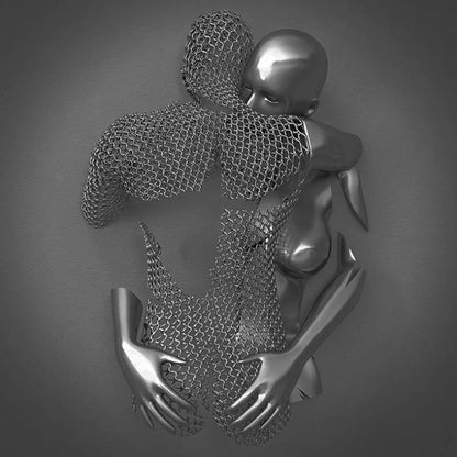 3D hands canvas print