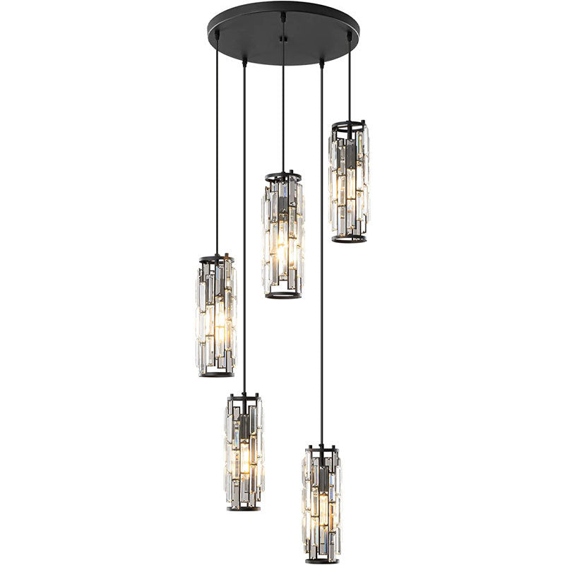 Crystal pendant lamp