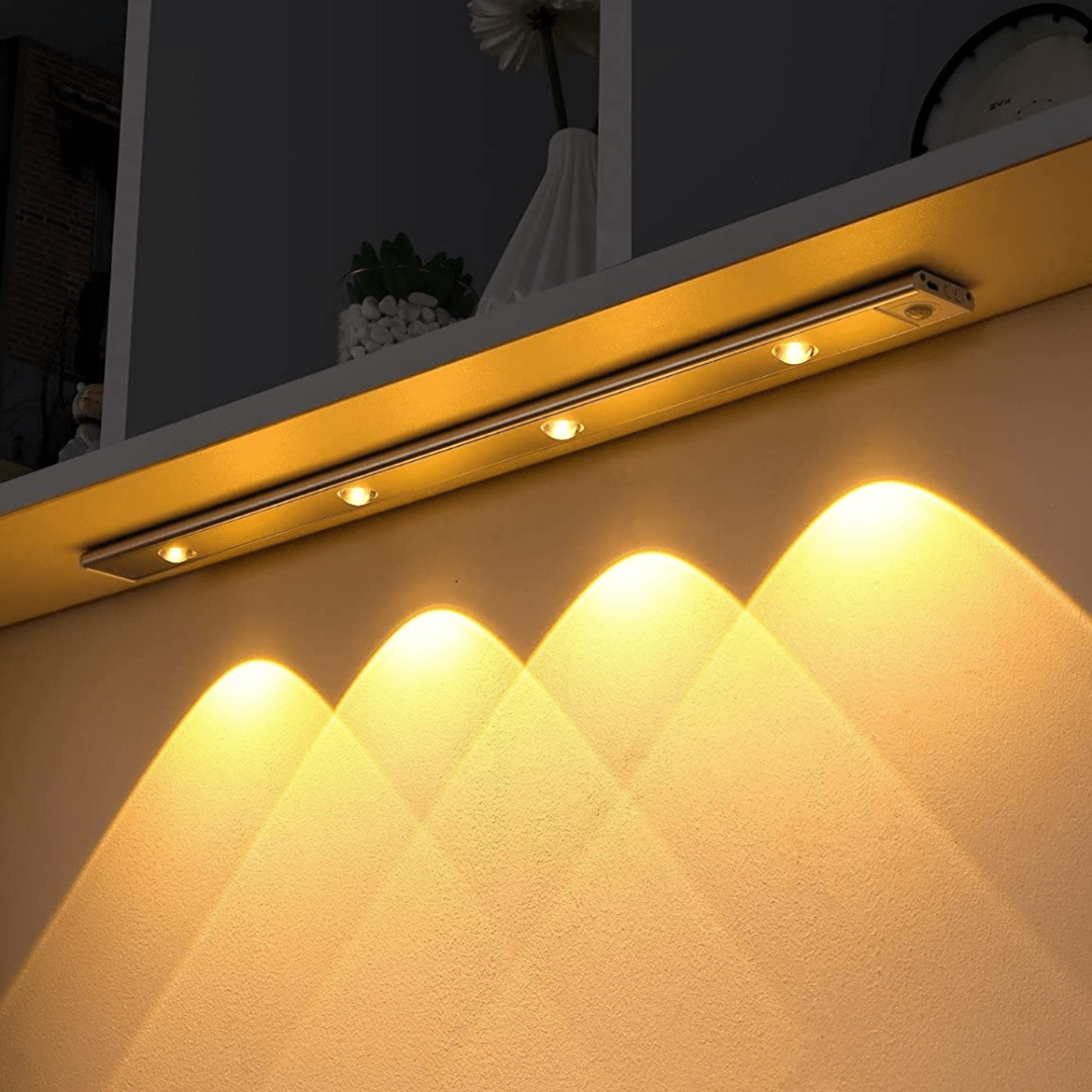 LED wardrobe light with a motion sensor