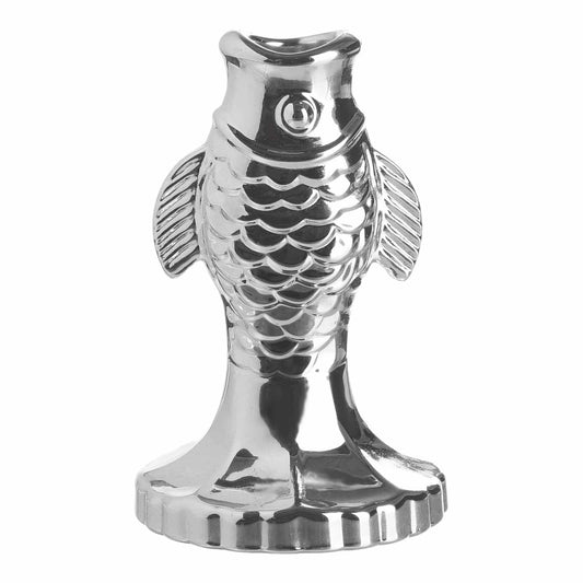 Świecznik ceramiczny w kształcie ryby