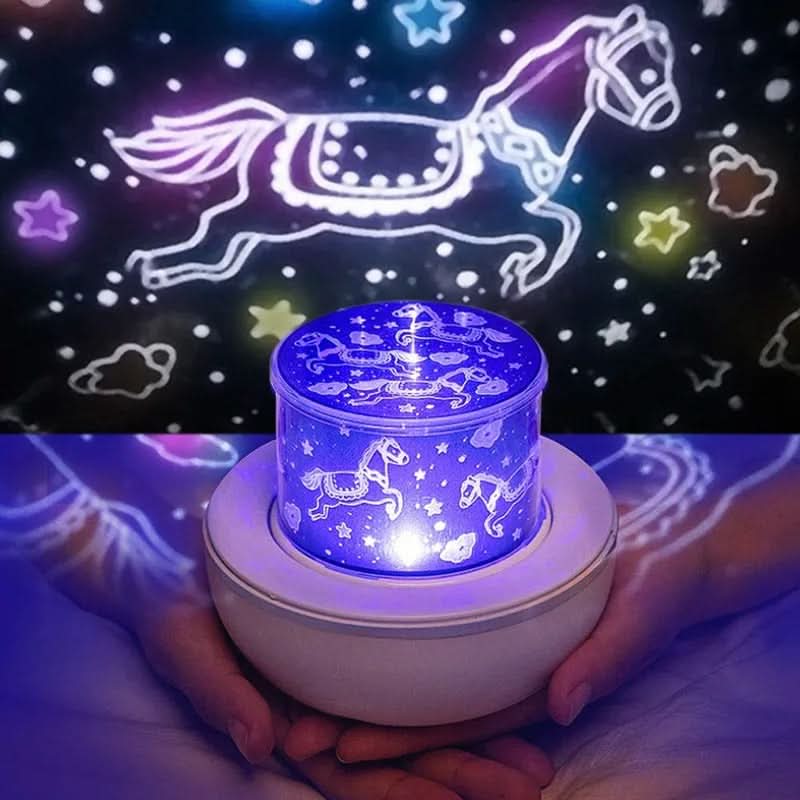 Projektor Gwiazd LED z Funkcją Timera do Pokoju Dziecięcego