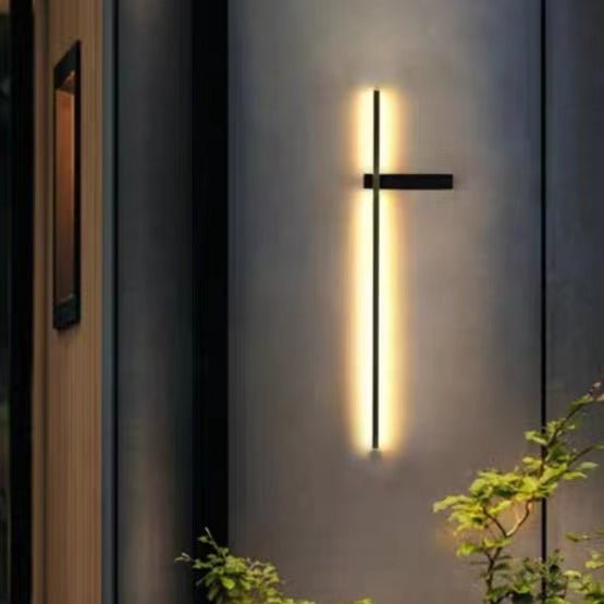 Zewnętrzna lampa ścienna LED 220V do montażu na elewacji budynków