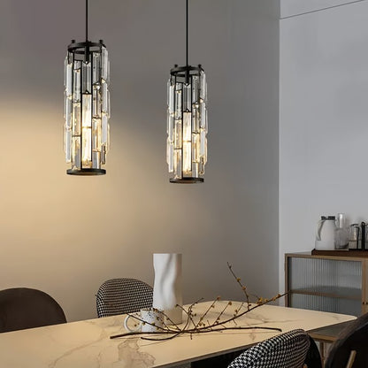 Crystal pendant lamp