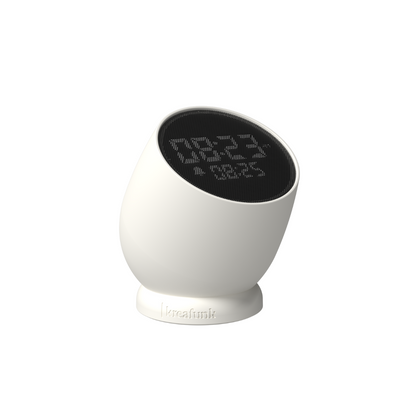 Touch alarm clock with a gyroscope