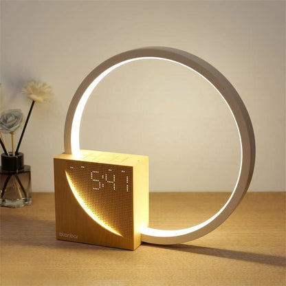 LED alarm clock with touch controls