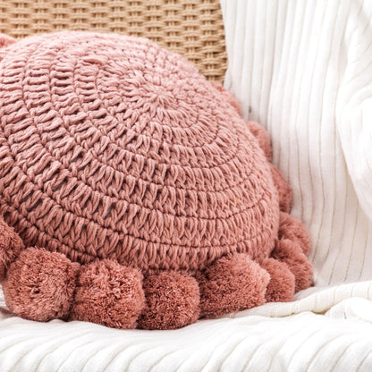 Coussin décoratif tricoté 45 cm