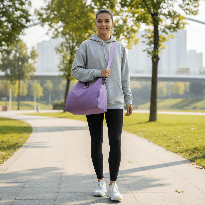 Wodoodporna Torba Sportowa z Wieloma Przegrodami do Treningu i Podróży