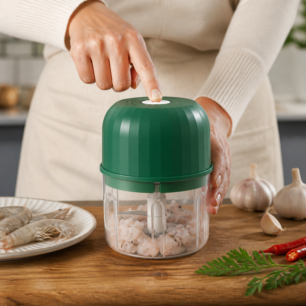 Electric vegetable chopper