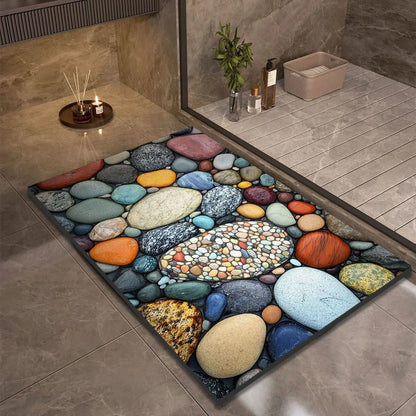 Tapis de salle de bains en diatomite, plusieurs tailles