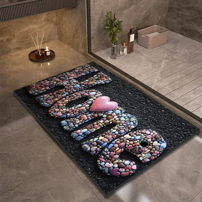 Tapis de salle de bains en diatomite, plusieurs tailles