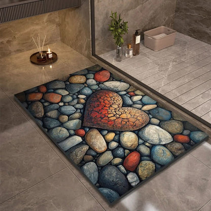 Tapis de salle de bains en diatomite, plusieurs tailles