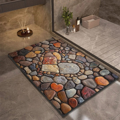 Tapis de salle de bains en diatomite, plusieurs tailles