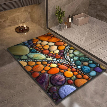 Tapis de salle de bains en diatomite, plusieurs tailles