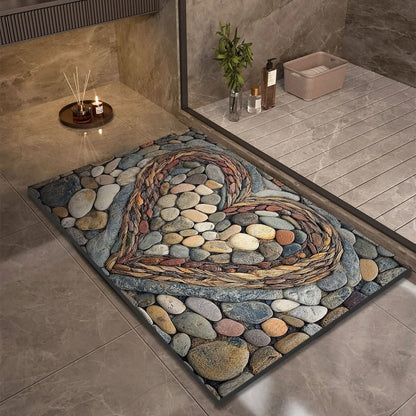 Tapis de salle de bains en diatomite, plusieurs tailles