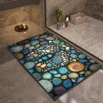Tapis de salle de bains en diatomite, plusieurs tailles