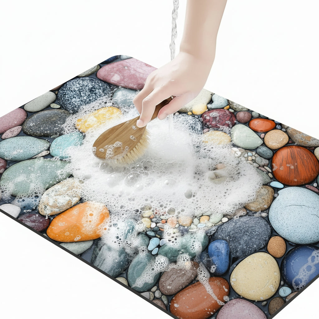 Tapis de salle de bains en diatomite, plusieurs tailles