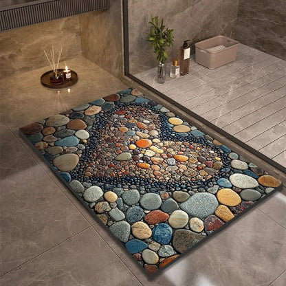 Tapis de salle de bains en diatomite, plusieurs tailles