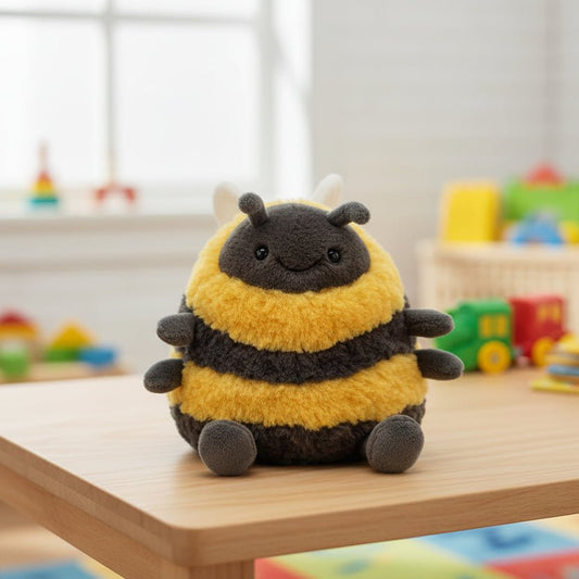 Peluche abeille 16 cm