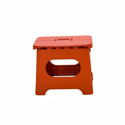 Folding stool with a handle