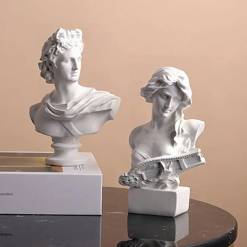 Buste figurine décorative