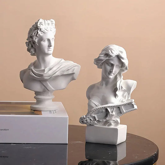 Decorative bust figurine