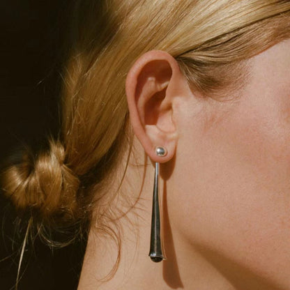 Longues boucles d’oreilles pendantes en forme de goutte