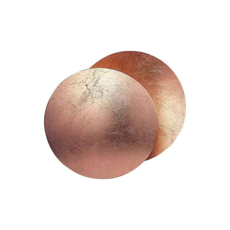 Kinkiet LED z obrotowymi dyskami i montażem ściennym