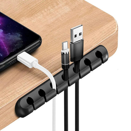 Desk cable organizer