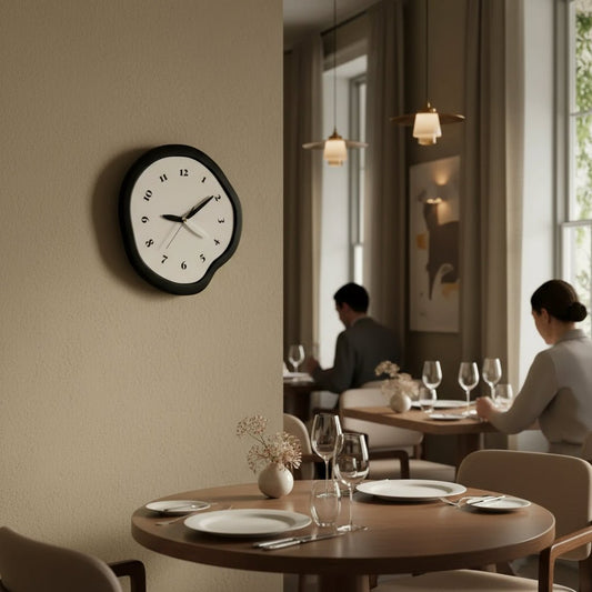 Horloge murale abstraite en 3D