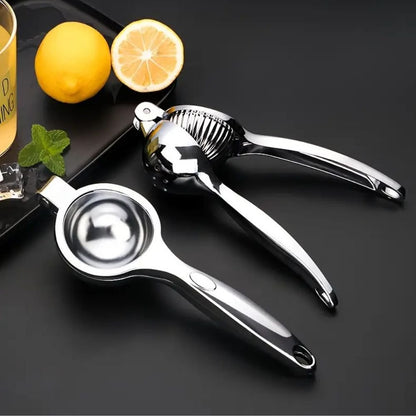 Ręczna Wyciskarka do Cytrusów ze Stali Nierdzewnej do Cytryn, Limonki i Pomarańczy