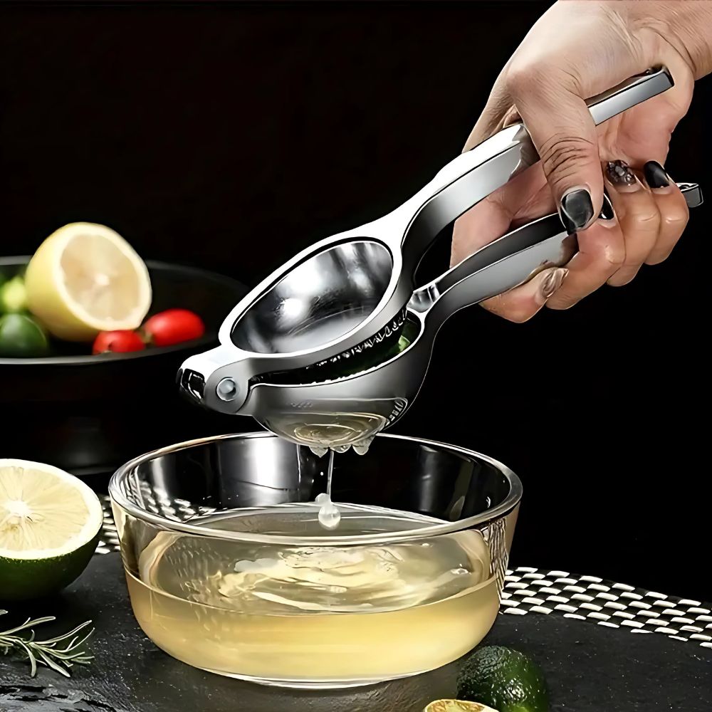 Ręczna Wyciskarka do Cytrusów ze Stali Nierdzewnej do Cytryn, Limonki i Pomarańczy