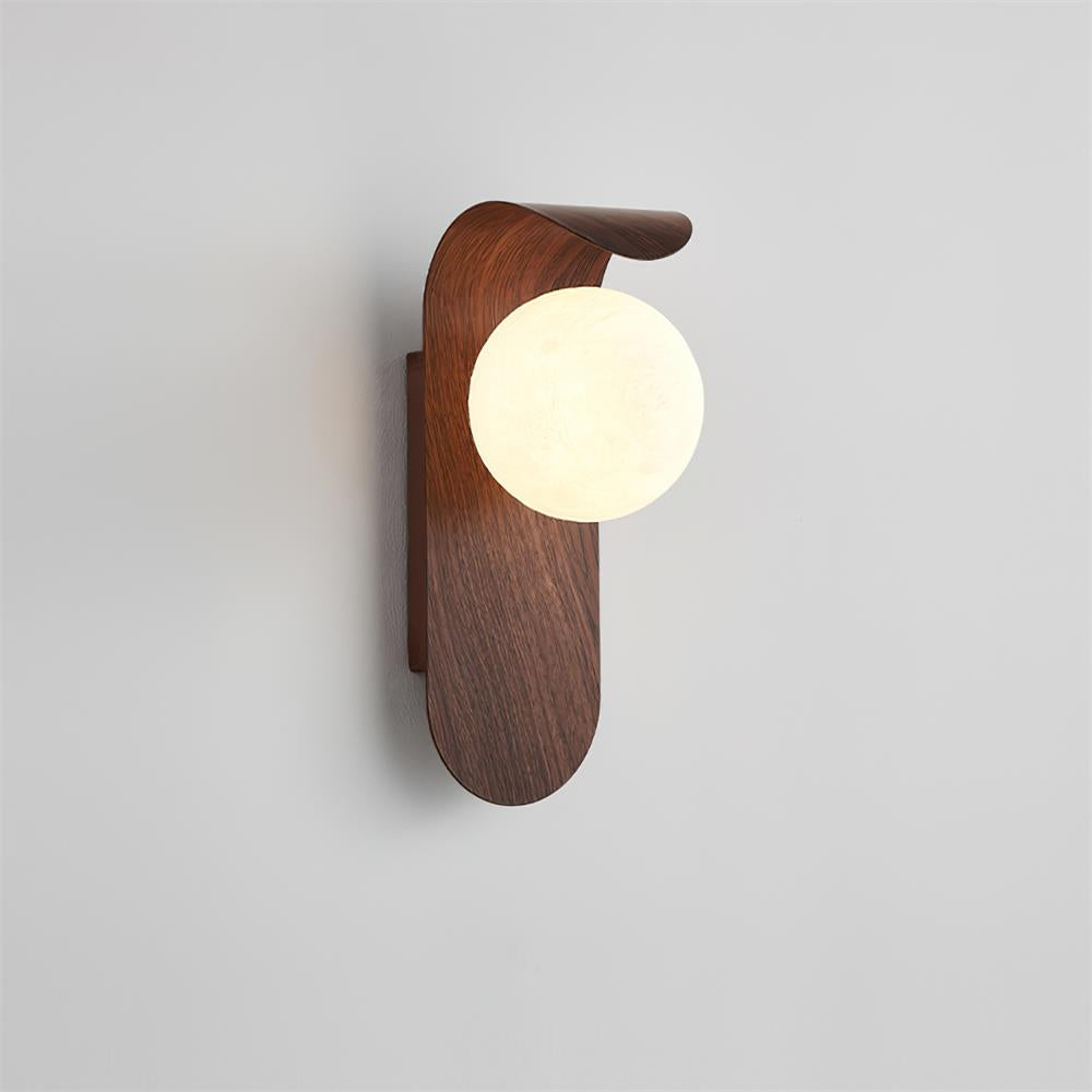 Applique avec abat-jour sphérique