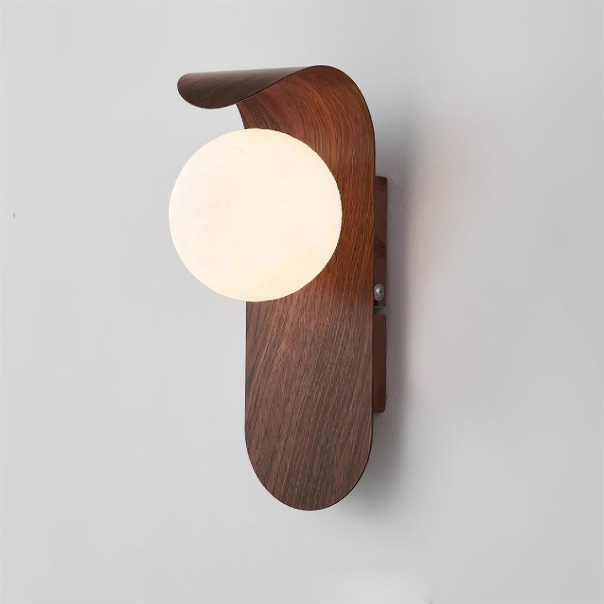 Applique avec abat-jour sphérique