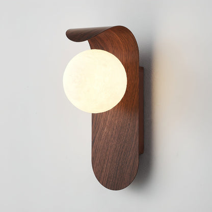 Applique avec abat-jour sphérique