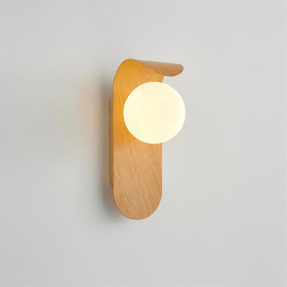 Applique avec abat-jour sphérique