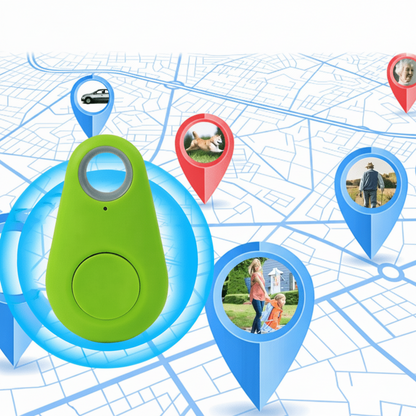 Lokalizator GPS Bluetooth do Zwierząt i Przedmiotów z Aplikacją Mobilną