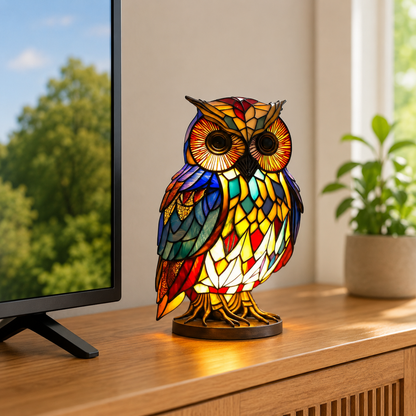 Animal lamp with a light bulb